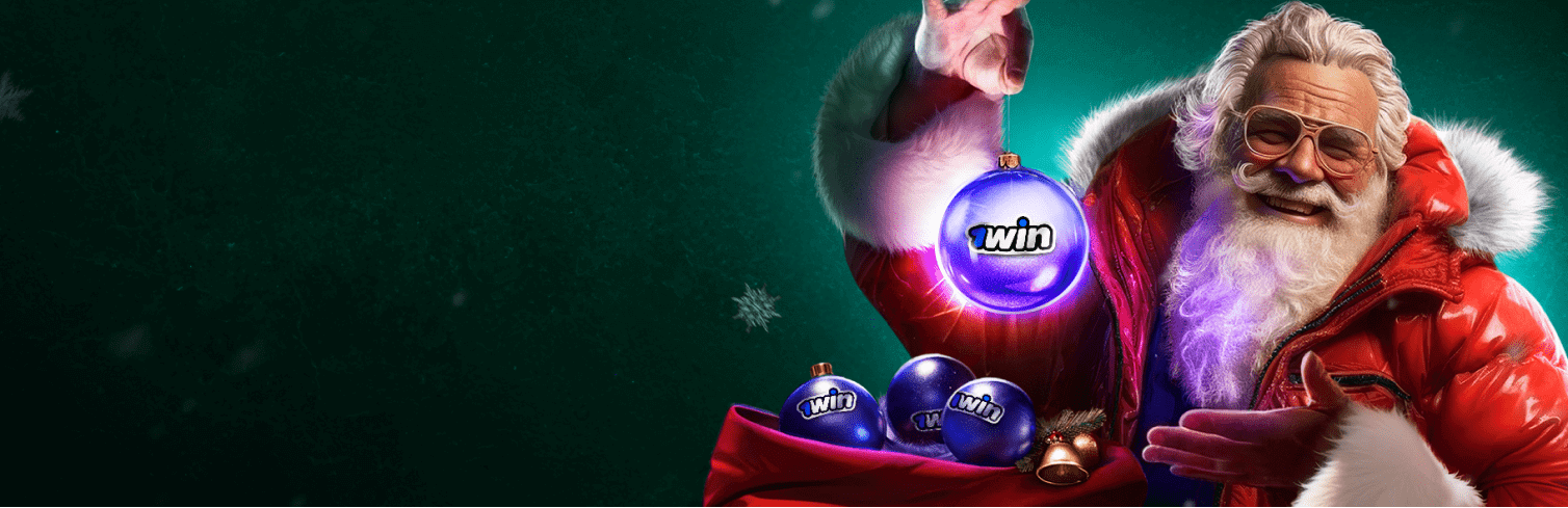 Hədiyyələrlə zəngin çanta 1Win Wild Santa 2 oyununda